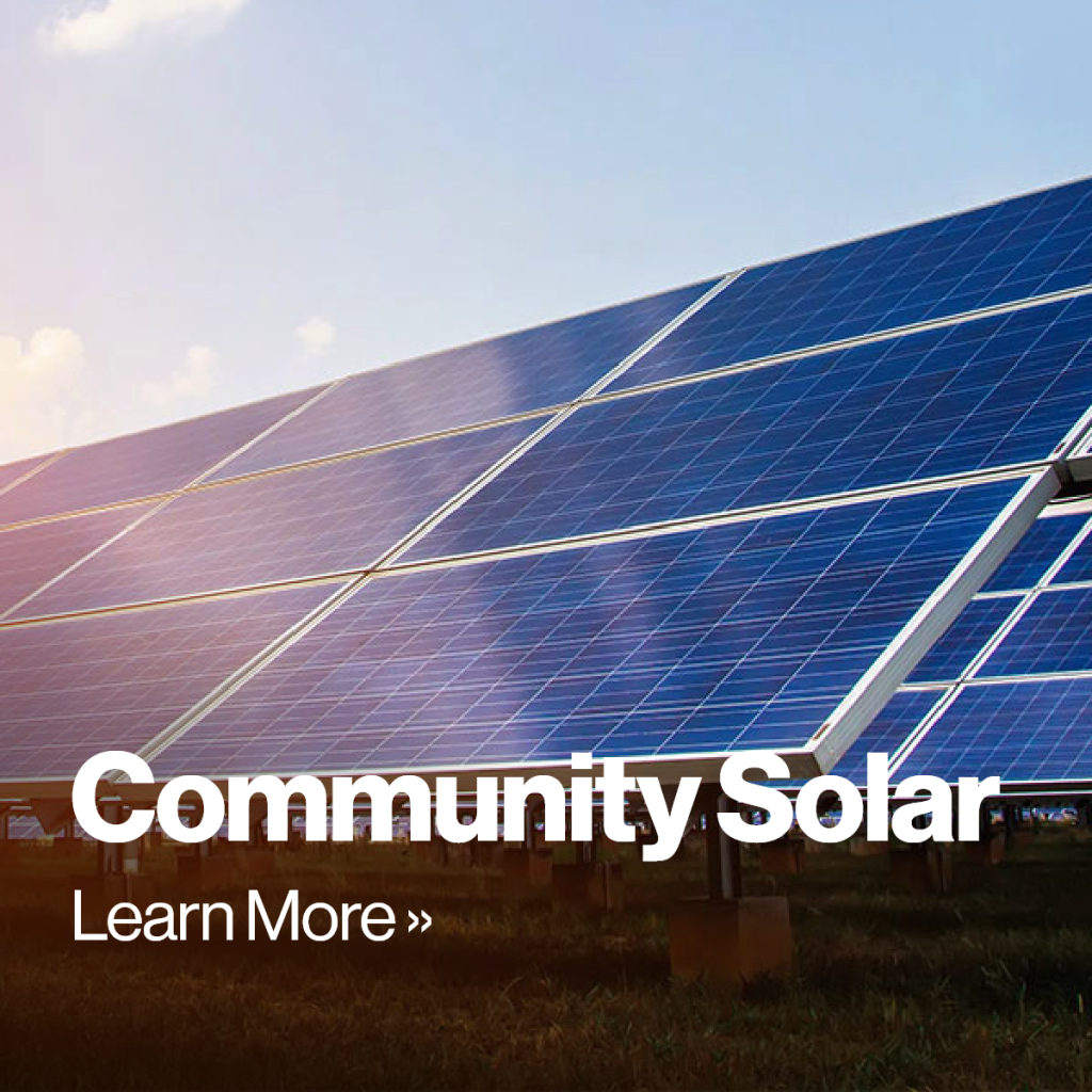 Community Solar - Click to Learn More