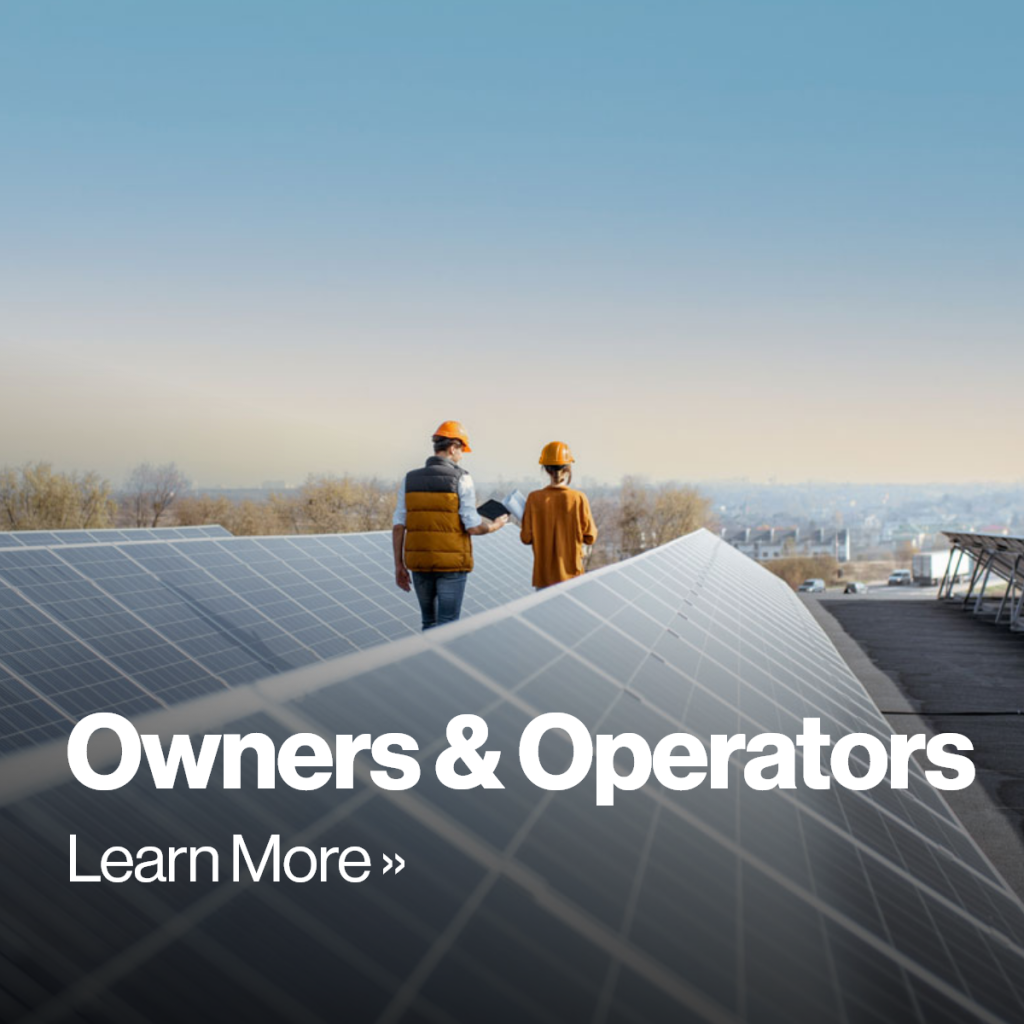 Commercial Solar Owners & Operators - Click to Learn More