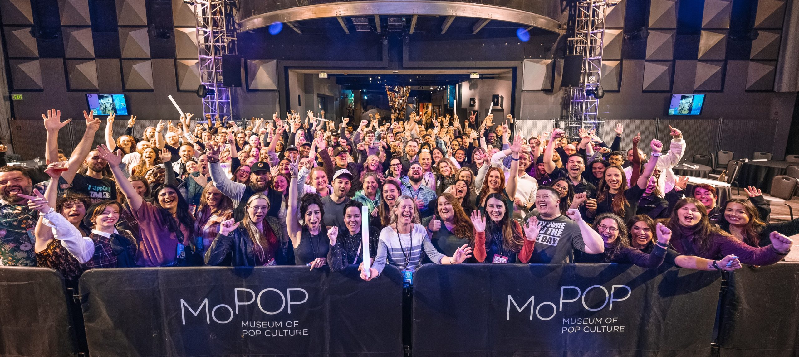 A photo of some of Omnidian's employees at a 2026 company event